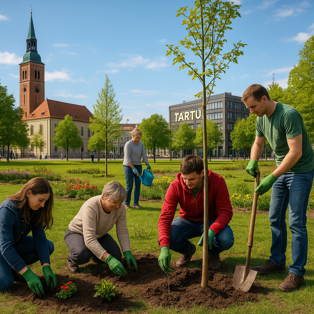 Roheline Tartu: Aiandus ja Linnaruum Linnasüdames
