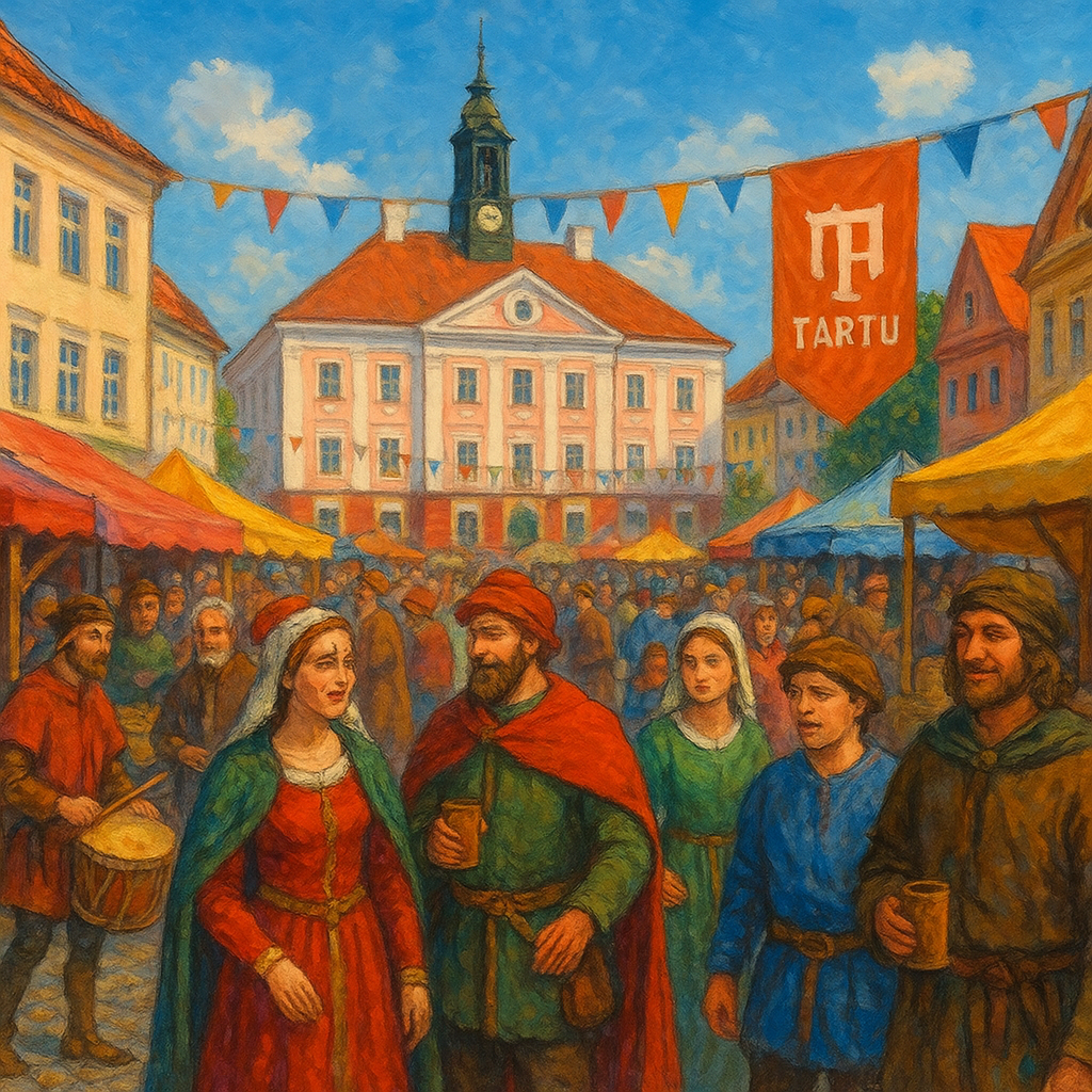 Tartu ajaloo võluv nägu: Hansapäevad ja linna identiteet tänapäeval