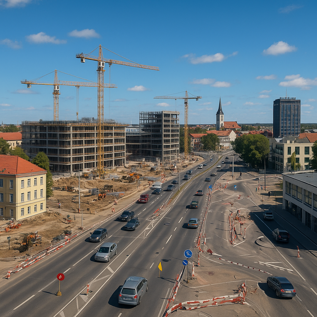 Tartu liiklus ja ehitus: suured muutused järgmise kahe aasta jooksul