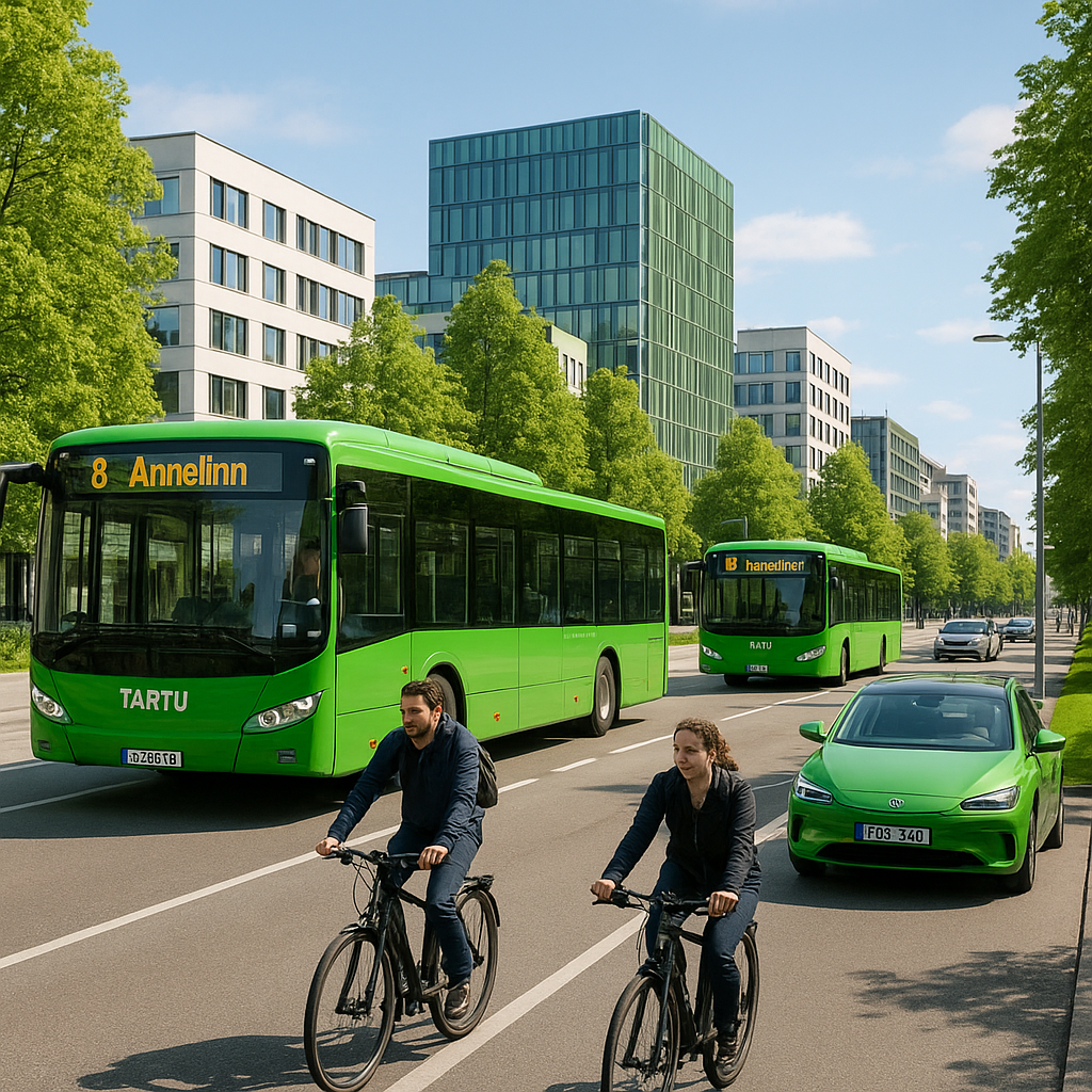 Tartu ühistransport: mugavus, rohelisus ja tulevikusuunad